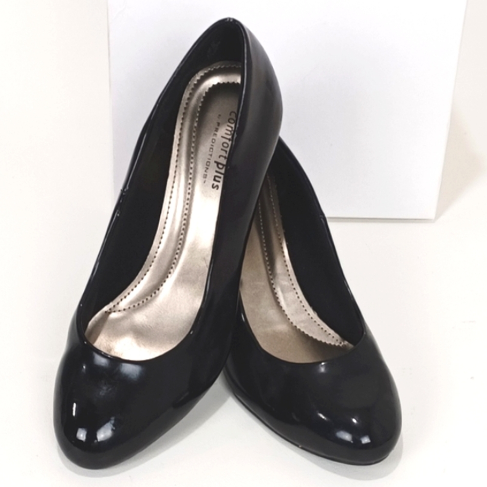 Predictions Black Patent Leather Heels!